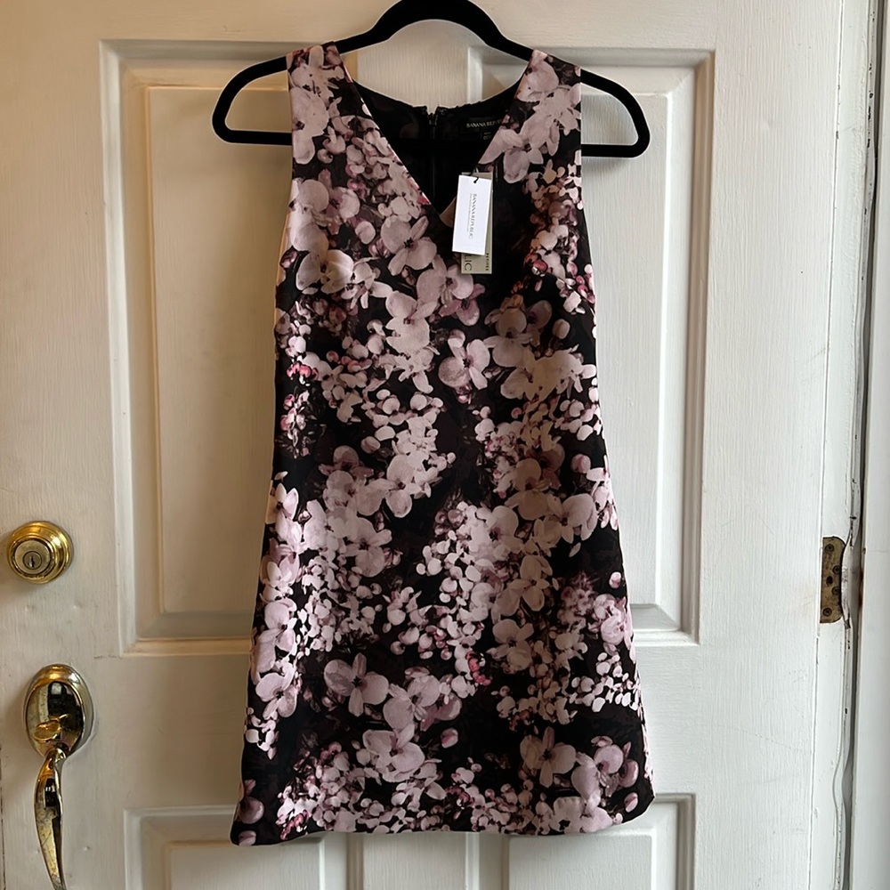 Women’s Banana Republic Cherry Blossom Print A-line Dress